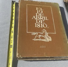 EL 19 DE ABRIL DE 1810 Book Signed ARISTIDES ROJAS luxury edition