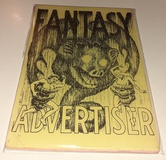 FANTASY ADVERTISER no.33 fanzine UK 1970 ALAN MOORE EC Comics Paul Neary Cyclops