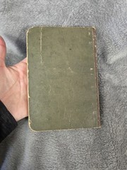 Methodist Protestant Constitution and Discipline 1924 6.5×4.25″