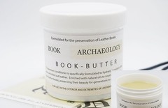 Book-Butter Leather Conservation Cream, Premium Hydrating Conditioner 8 oz