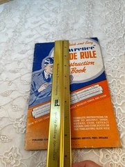 Vintage Lawrence Slide Rule Instruction Booklet