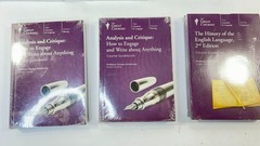 Lot of 13 Great Courses: Literature & Language, Courses & Transcripts – Sealed