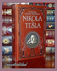 Inventions Researches Writings Nikola Tesla Illustrated Sealed Leather Hardcover