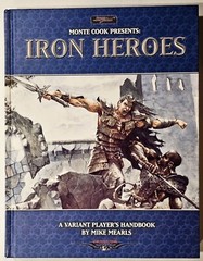 D&D IRON HEROES RPG D20 A Variant Player’s Handbook Monte Cook Presents