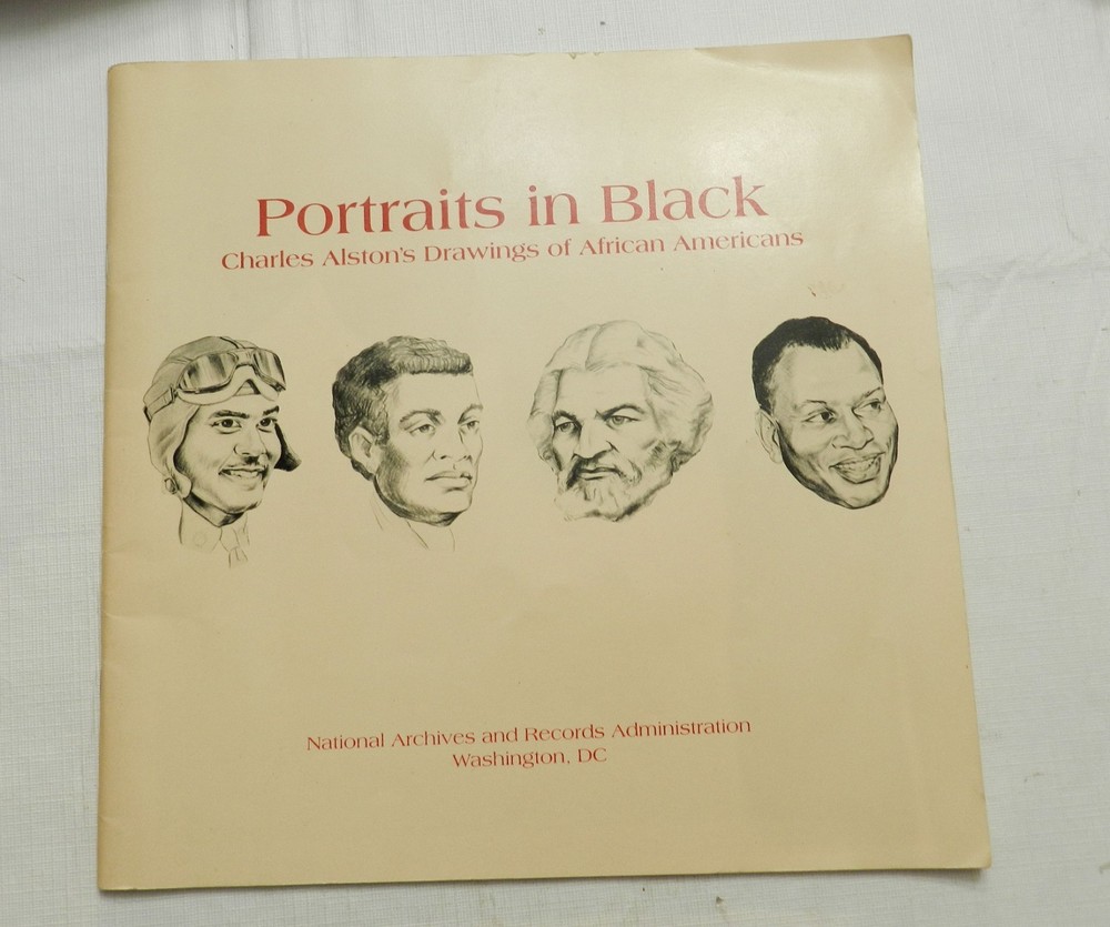 1992, Portraits in Black: Charles Alston’s Drawings of African Americans SB RARE