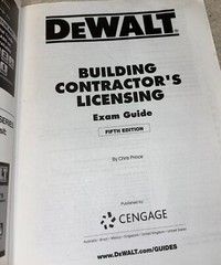 DEWALT Building Contractor’s Licensing Exam Guide: