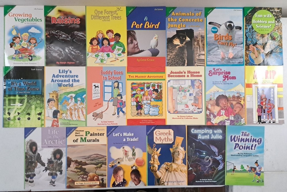 Lot Of 20 Level 3 Readers (Grade 3) Social Studies & Science