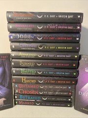 Lot of 14 A House of Night HC & PB Books from P.C. Cast + Kristin Cast