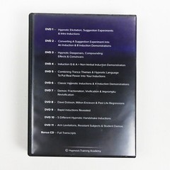 HYPNOTIC INDUCTIONS REVEALED 11 DVD Hypnosis Video Workshop Igor Ledochowski