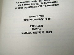 5000 Old Books with Up to Date Prices 1971 Book by Schroeders 76 Pages