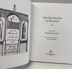 LIMITED Pauline Art Of Solomon by Frederick Hockley (2016) Teitan Press Pauline