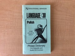 Polish Phrase Book / Dictionary – Pocket Size – by Language/30