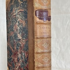 Antique Decorative Fine Leather book, Life Colin Campbell Lord Clyde by Shadwell