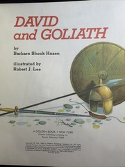 Vintage A Little Golden Book David And Goliath 311-50 1974 #7397