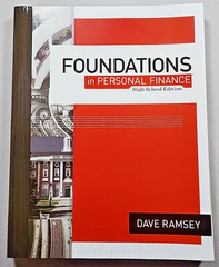 FOUNDATIONS IN PERSONAL FINANCE High School Edition Workbook Dave Ramsey New