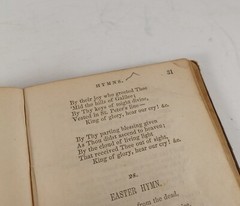 Antique 1887 Sunday School Manual Book Bible, Thomas Noonan & Co, 5.25″ X 3.5″