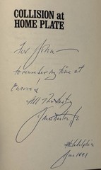 The Lives Of Pete Rose & Bart Giamatti James Reston Jr. Signed Inscribed Book