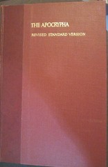 The Apocrypha of The Old Testament Revised Standard Version Red Hardcover 1957