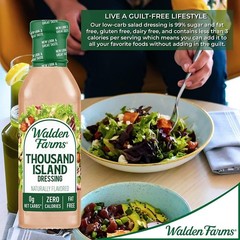 12 oz Keto-Friendly Thousand Island Dressing – Dairy-Free, Low Carb Indulgence