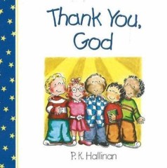 Thank You, God – 9780824954574, board book, P K Hallinan