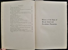 1902 antique RHODE ISLAND and PROVIDENCE PLANTATIONS HISTORY 3vol mason indians