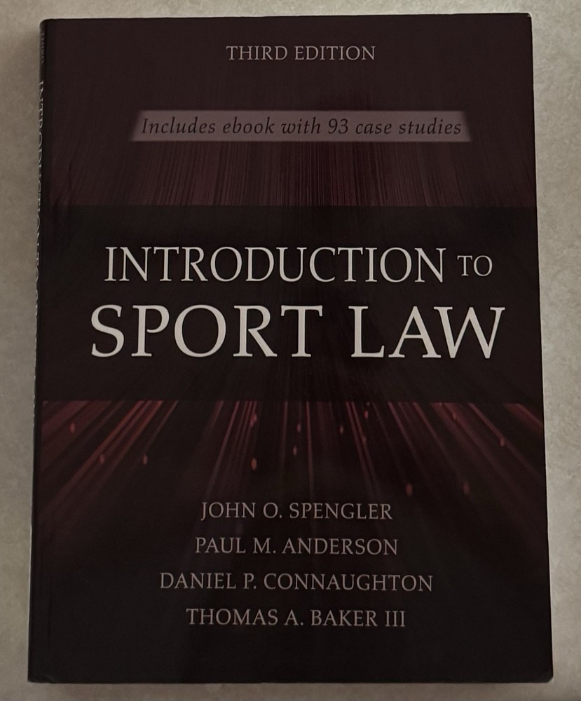 Introduction to Sport Law (Third Edition)