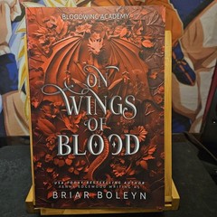 On Wings Of Blood Briar Boleyn Bloodwing Academy Paperback Brand new