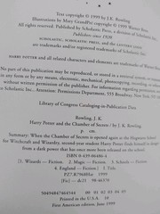 Harry Potter Ser.: Harry Potter and The Chamber Of Secrets by J. K. Rowling…