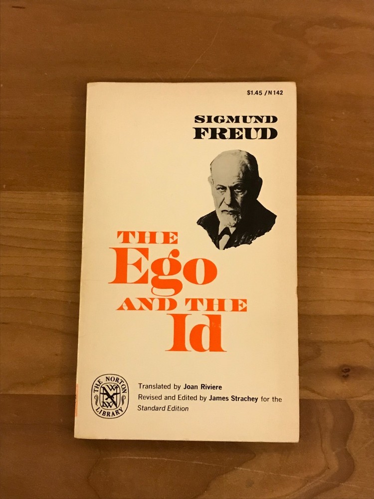 1962 The Ego and the Id by Sigmund Freud Paperback Book