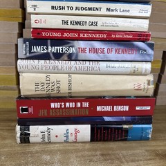JFK Vintage Book Lot of 10 President John F Kennedy Paperbacks 3 Hardcover
