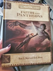 Faiths and Pantheons Dungeons & Dragons 1st Print HARDCOVER VG INC 2 FREE DVDs!