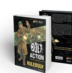 Bolt Action: Third Edition Rulebook with Francis S. Currey Special Miniature