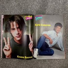 Superstars Magazines Fall 1989 & Winter 1989-90 NKOTB Haim Gibson Depp & Savage