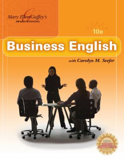 Business English Paperback Mary Ellen, Seefer, Carolyn M. Guffey
