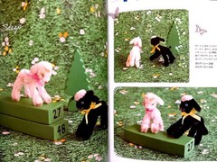 Pipe Cleaner Cute Animals /Japanese Handmade Craft Pattern Book New!