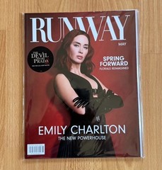 RUNWAY MAGAZINE The Devil Wears Prada 2 Movie Emily Blunt Promo Prop SEALED