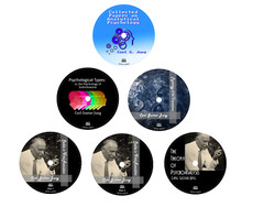 Carl Gustav Jung 5 Unabridged Audiobooks on Psychology in 6 MP3 Audio CDs