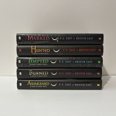 House of Night Lot of 5 HC Book Novels by PC & Kristin Cast ~ 3 First Editions