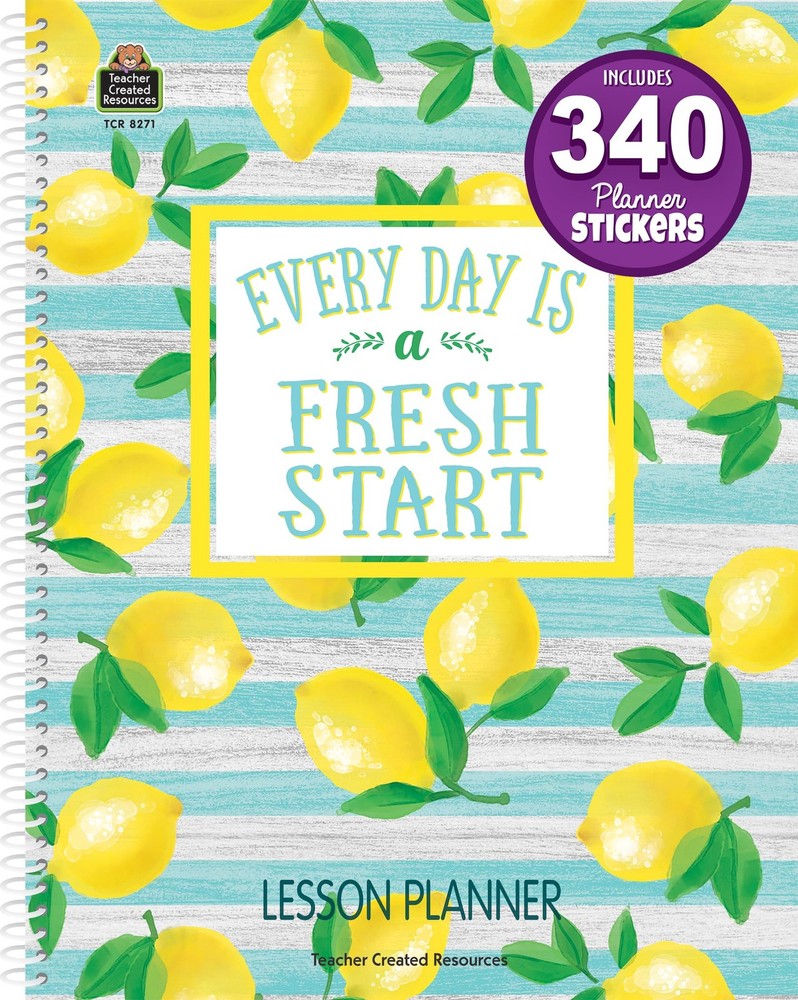 Teacher Created Resources Lemon Zest 8.5 inches X 11 inches, Multicolor