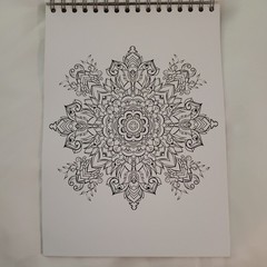 Colorya Mandalas Spiral Adult Coloring Book – 30 Pages