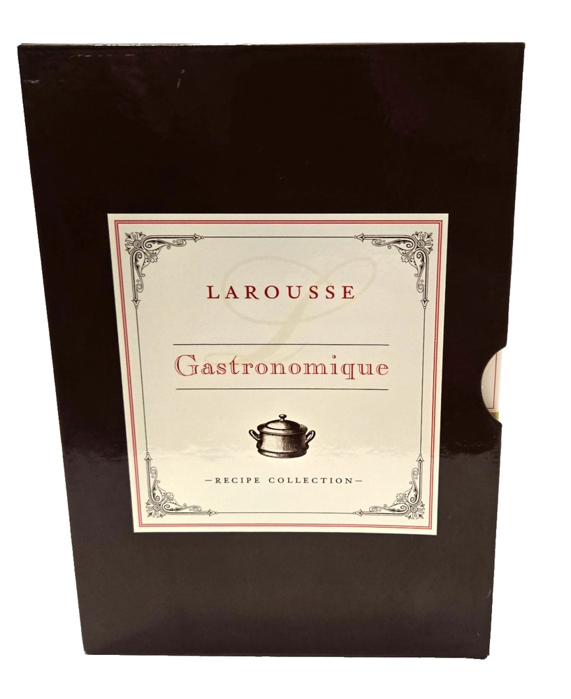 Larousse Gastronomique Cook Book Set of 4 Volumes 2004 Meat Fish Desserts Veg