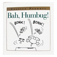 Small 4-1/4″ Square Peanuts by Schultz Bah, Humbug! Hardcover 30 pages