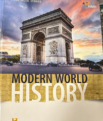 HMH Social Studies Modern World History Textbook Book English
