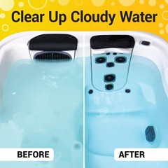 Hot Tub Chemicals 3-in-1 Cleaner Clarifier Conditioner for Spas 8oz