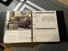 Norwalk Furniture Salesman Binder Catalog, Couch, Chair, Dimensions, 200 Pages