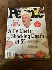 People Magazine July 7th 2025 Anne Burrell 1969-2025