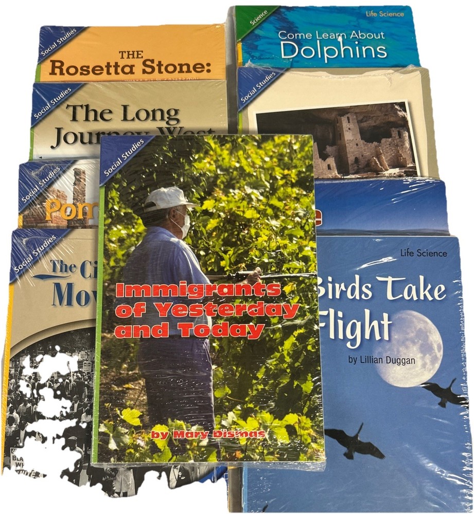 Savvas learning Company Paperback Books – New – 6 Per Packet-9 Packets