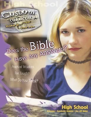 Does the Bible Have Any Answers? by Cook, David C.