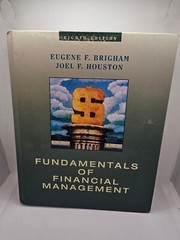 The Dryden Press Series in Finance: Fundamentals of Financial Management by Joel