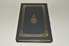 SIGNED Easton Press MAP & THE TERRITORY FORECAST Greenspan 169/650 LEATHER FINE!